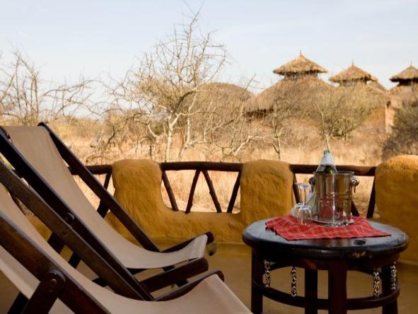 Samburu Sopa Lodge - Private Deck2